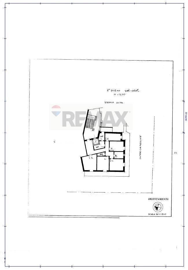 Pianta 2D - Quadrilocale Via Alcide De Gasperi
 
241, Catania - planimetria 1
