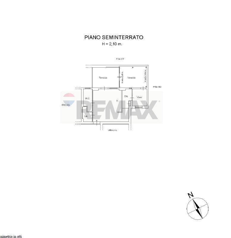 Pianta 2D - Quadrilocale Via Duca Degli Abruzzi
 
50, Catania - planimetria 1