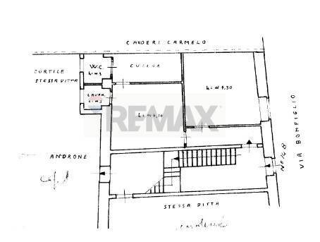 Pianta 2D - Monolocale via bonfiglio
 
14, Catania - planimetria 1