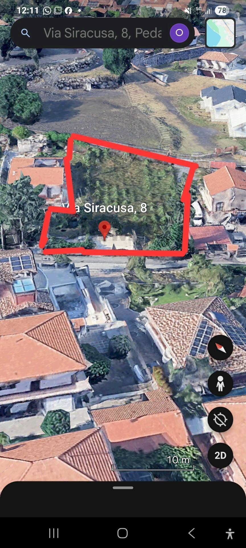 Posizione della mappa - Building land Via Siracusa
 
8, Pedara - photo 3