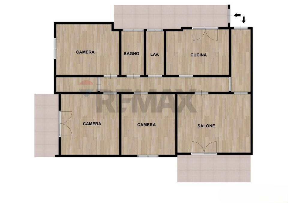 Pianta 2D - Appartamento Via Balatelle
 
18/A, San Giovanni la Punta - planimetria 1