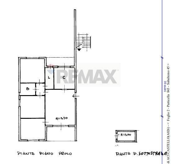Pianta 2D - Four-room apartment Via Concetto Marletta
 
13, Aci Castello - floor plans 1