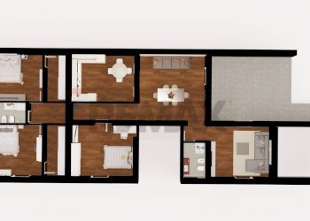 Pianta 3D - Independent house Via Eugenio Curiel
 
1, Adrano - photo 19