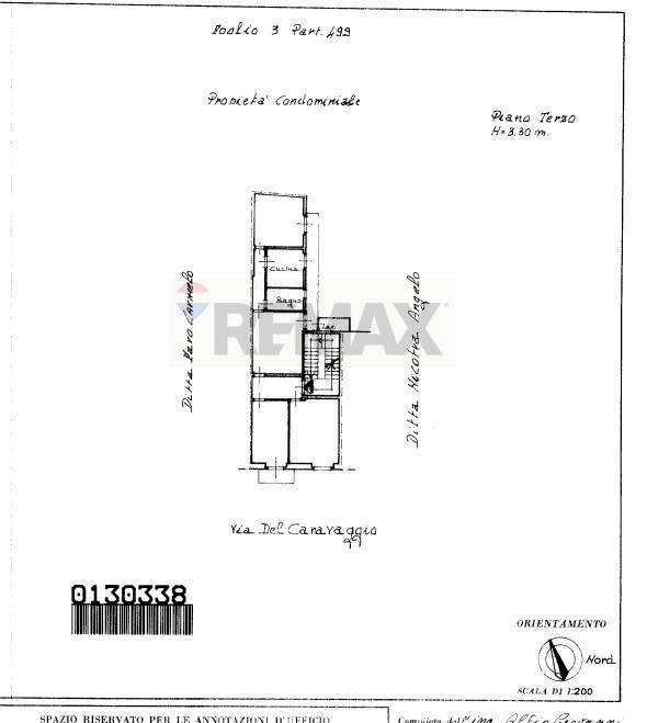 Pianta 2D - Appartamento Via Del Caravaggio
 
11, Catania - planimetria 1