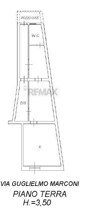 Pianta 2D - Casa semi indipendente Via Guglielmo Marconi
 
135, Misterbianco - planimetria 1