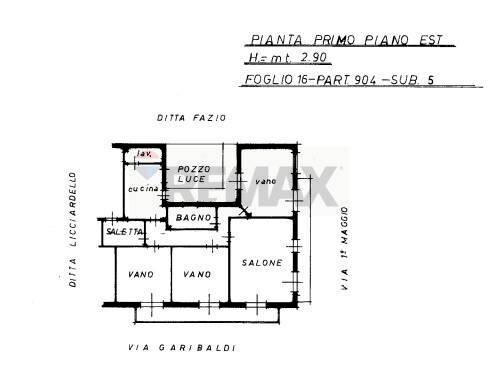 Pianta 2D - Appartamento 1 maggio
 
11, Misterbianco - planimetria 1