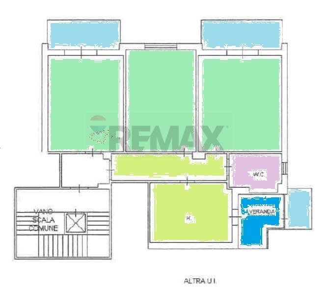 Pianta 2D - Three-room apartment Viale Pietro Querini
 
20, Catania - floor plans 1
