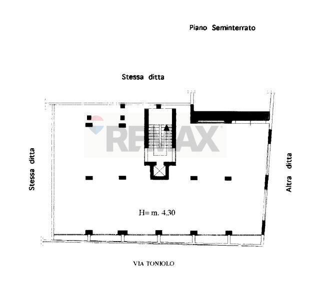 Pianta 2D - Warehouse via Giuseppe Toniolo, Caltagirone - floor plans 1