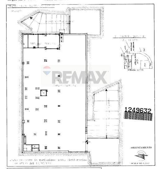 Pianta 2D - Magazzino Via Don Bosco
 
54, Gravina di Catania - planimetria 1