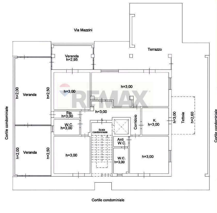Pianta 2D - Appartamento Via Giuseppe Mazzini
 
6/B, Belpasso - planimetria 1