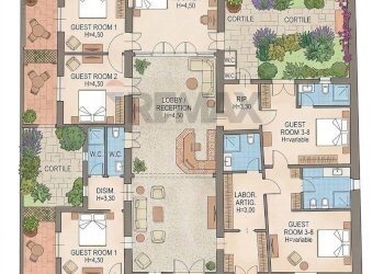 Pianta 2D - Independent house Via Plebiscito
 
35, Catania - photo 24