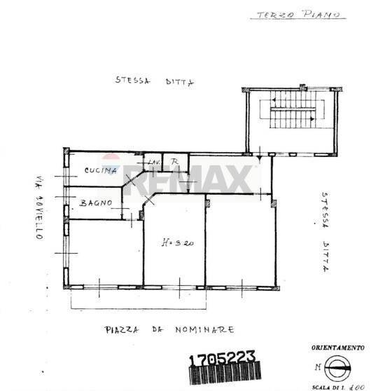 Pianta 2D - Trilocale Via Nicola Coviello
 
9, Gravina di Catania - planimetria 1