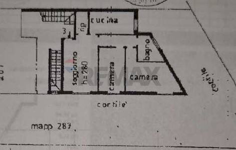 Pianta 2D - Trilocale via Giuseppe Giusti
 
1, Rodano - planimetria 1