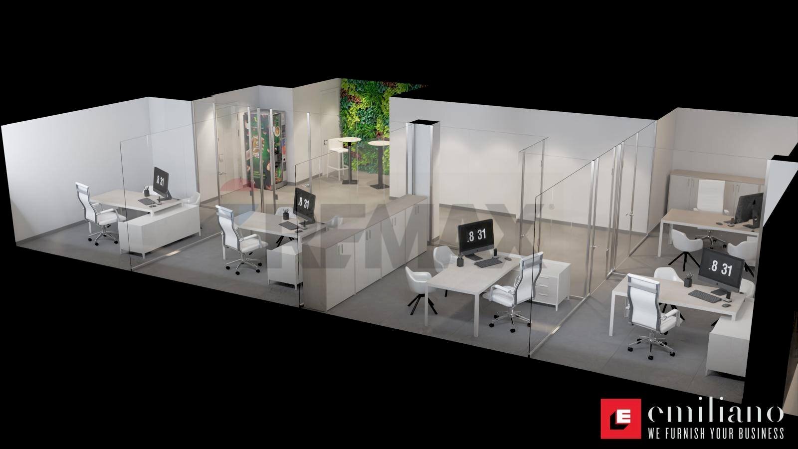 Pianta 3D - Ufficio Via Della Repubblica
 
58, Bari - foto 1