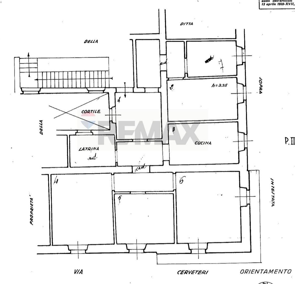 Pianta 2D - Appartamento VIA CERVETERI
 
18, Roma - planimetria 1