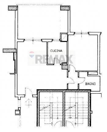 Pianta 2D - Bilocale Via Nicola Lisi
 
172, Roma - planimetria 1