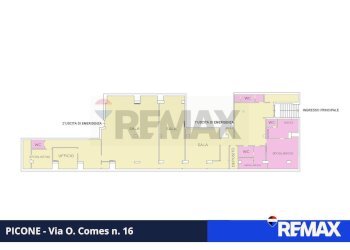 Pianta 2D - Commercial Premises Via Orazio Comes
 
16, Bari - photo 39