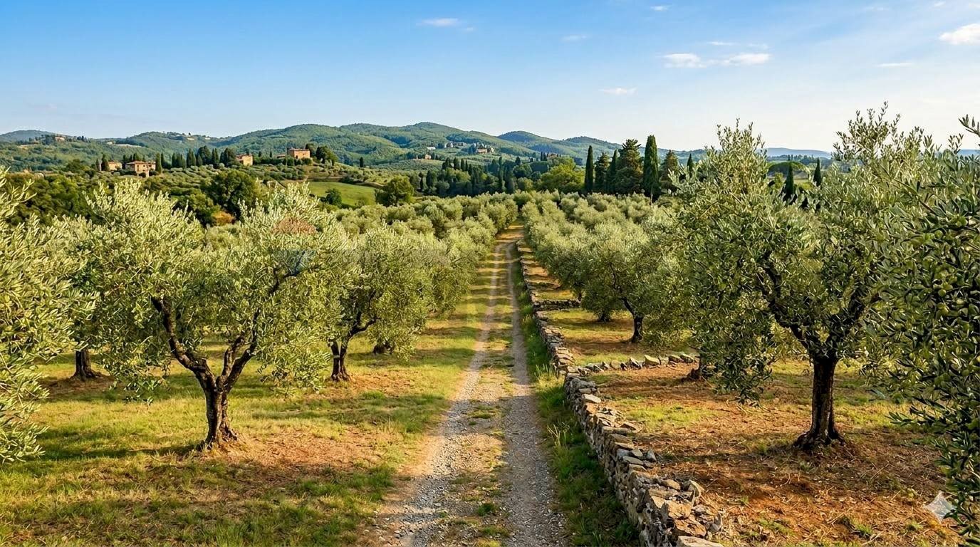 Vista delle montagne - Agricultural land Viale Marconi, Castelfranco Piandiscò - photo 1