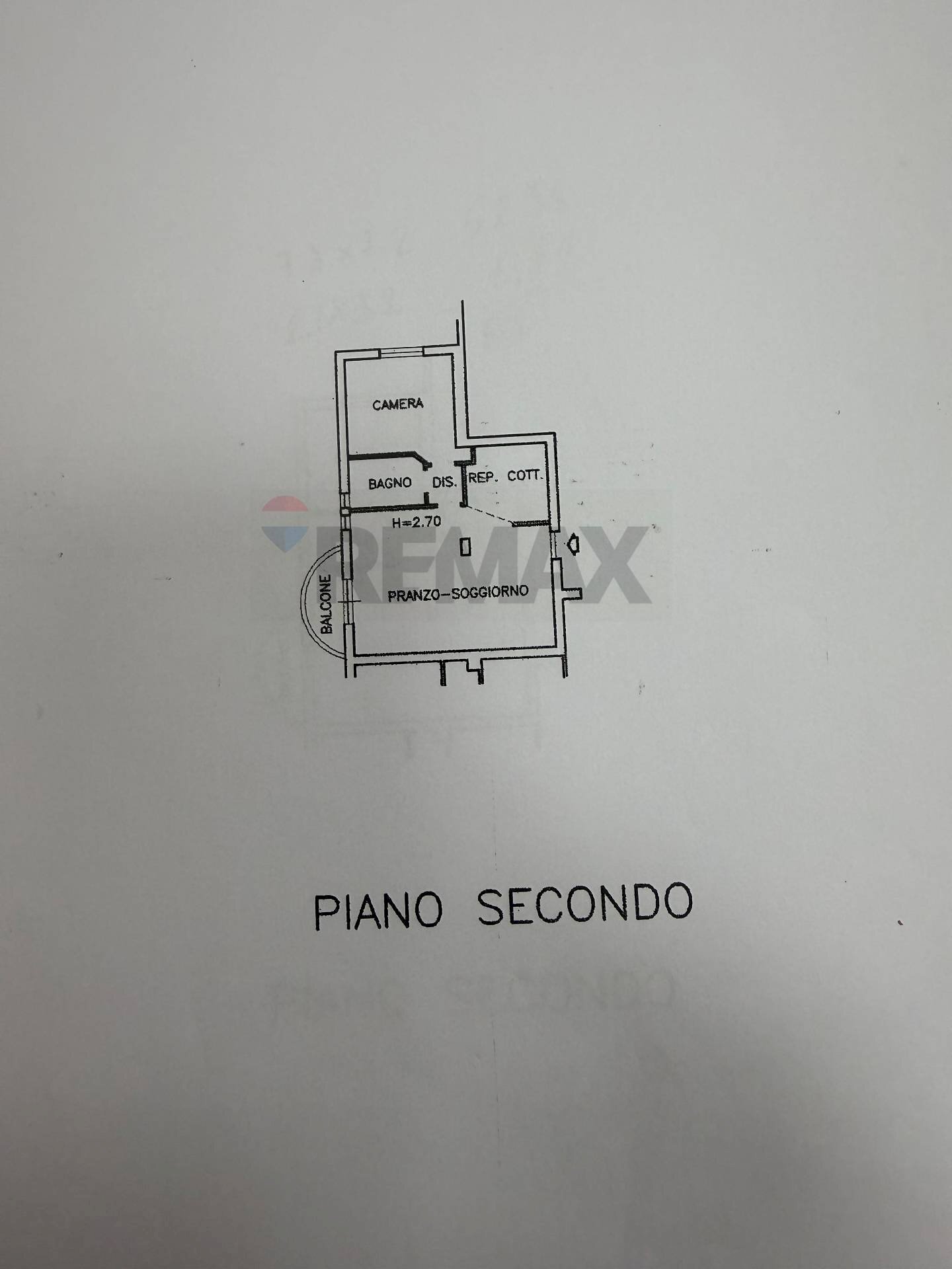 Pianta 2D - Bilocale VIA NAZARIO SAURO
 
13, Recanati - planimetria 1