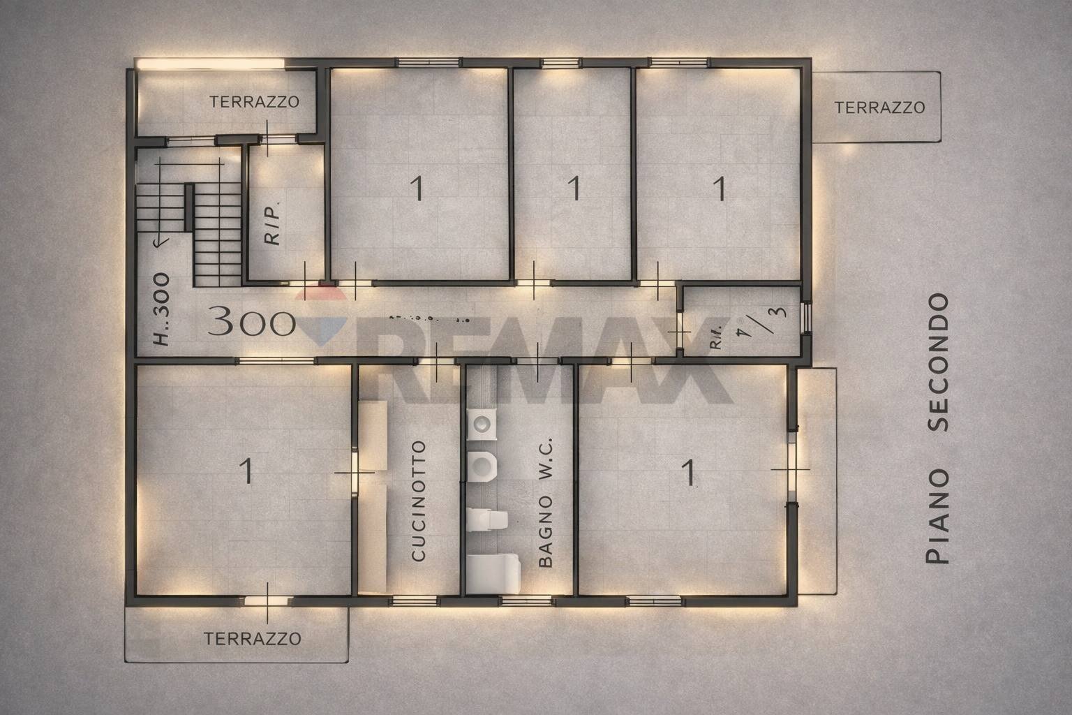 Pianta 2D - Casa semi indipendente Via Elio Vittorini
 
15, Montelupo Fiorentino - planimetria 1