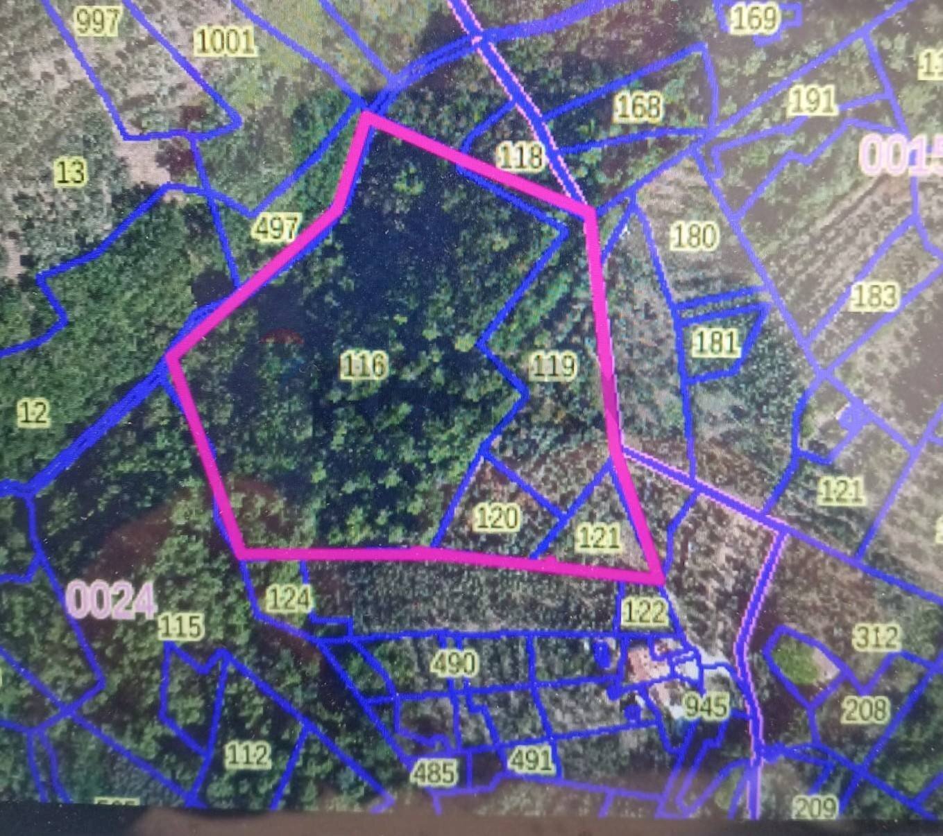 Posizione della mappa - Terreno agricolo Via Carmignanese, Vinci - planimetria 1