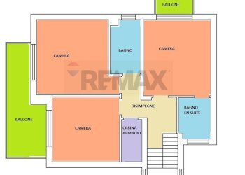 Pianta 2D - Villa Via Appia Pignatelli
 
360, Roma - foto 47