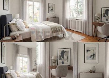 Rendering camera da letto - Four-room apartment Via Antelao
 
9, Roma - photo 46