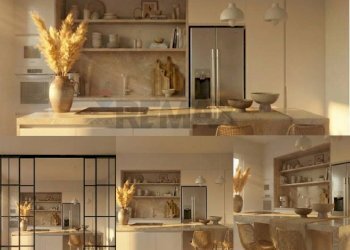 Rendering Cucina - Four-room apartment Via Antelao
 
9, Roma - photo 47