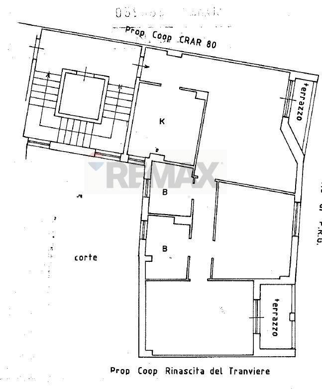 Pianta 2D - Trilocale Via Nomentum
 
37, Roma - planimetria 1
