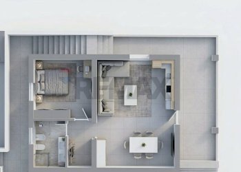 Pianta 3D - Bilocale via del cotoncello
 
snc, Marciana - foto 15