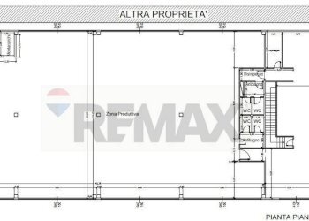 Pianta 2D - Capannone Aprilia - foto 14
