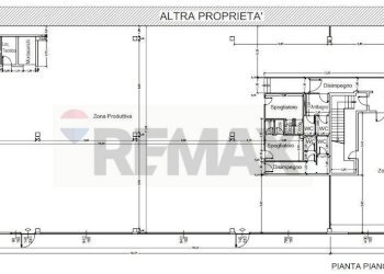 Pianta 2D - Capannone Aprilia - foto 15