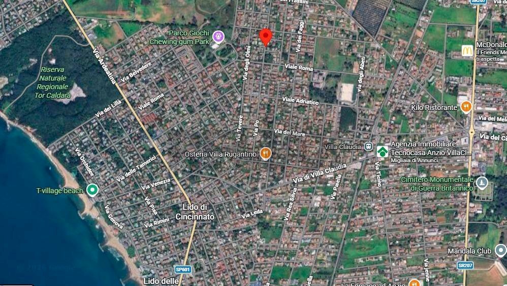 Posizione della mappa - Casa semi indipendente Via dei Lecci
 
31, Anzio - foto 2