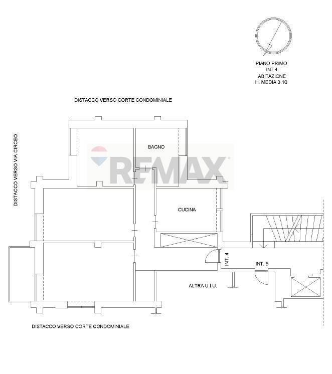 Pianta 2D - Three-room apartment Via Circeo
 
31, Anzio - floor plans 1