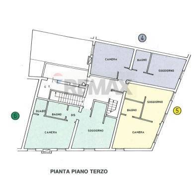 Pianta 2D - Appartamento San Marco
 
3614, Venezia - planimetria 1