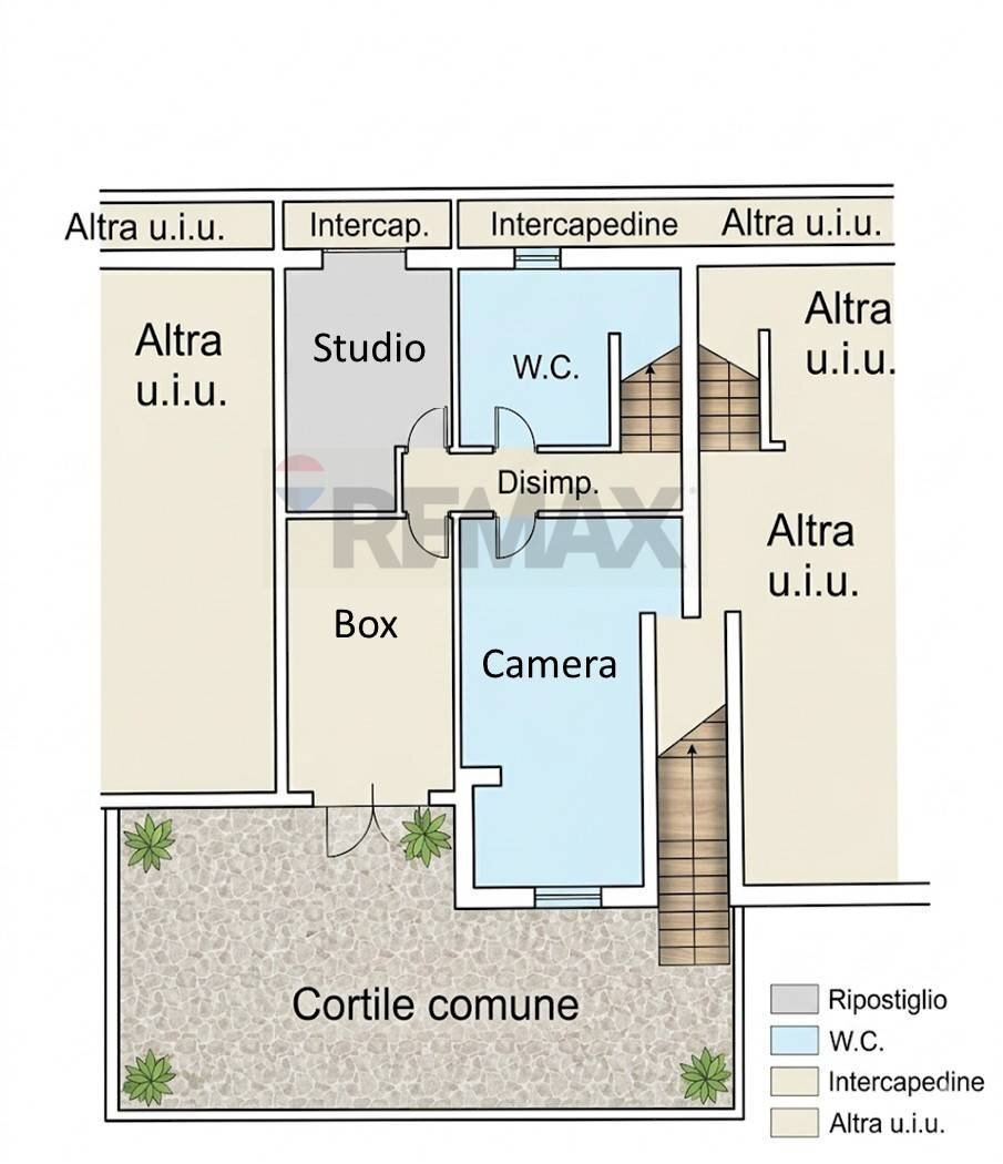 Pianta 2D - Trilocale via Leone XXIII
 
3, Casatenovo - planimetria 1