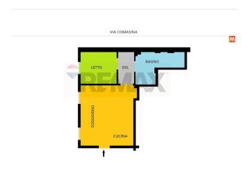 Pianta 2D - Bilocale Via Comasina
 
85, Milano - foto 42