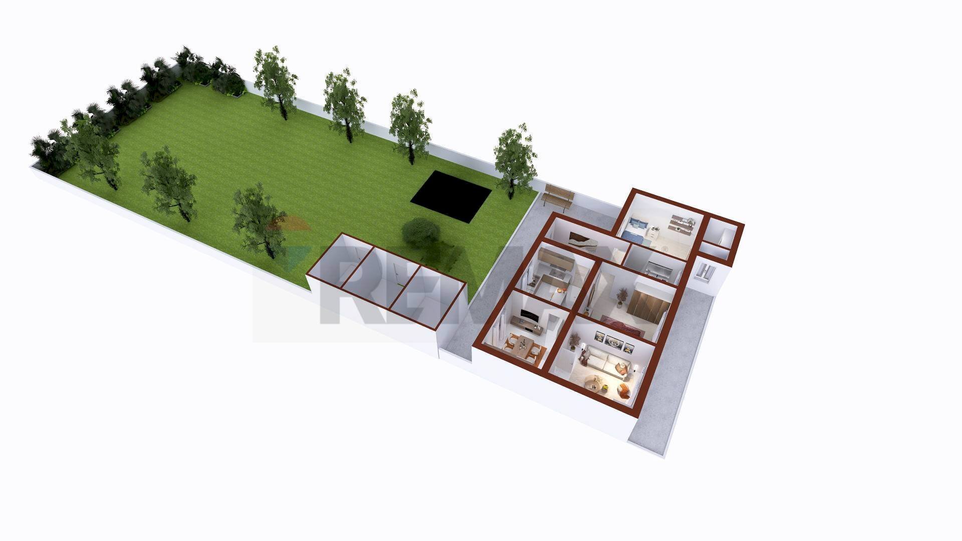 Pianta 3D - Villa Via Sicilia
 
12, Desio - floor plans 1