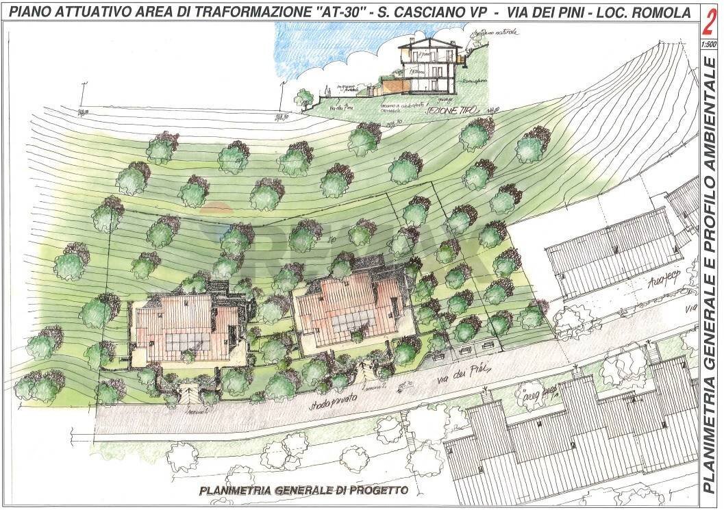 Pianta 2D - Terreno edificabile via dei pini, San Casciano in Val di Pesa - foto 1