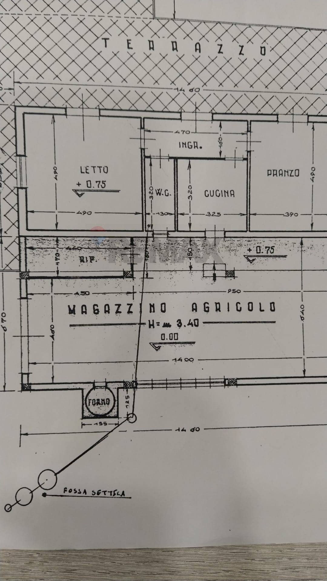 Pianta 2D - Villa VIA DELLE TERRE COTTE RAGALNA, Ragalna - planimetria 1