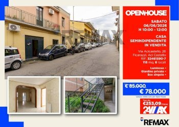 Edificio all\'aperto - Semi-detached house via acicastello
 
26, Aci Castello - photo 1