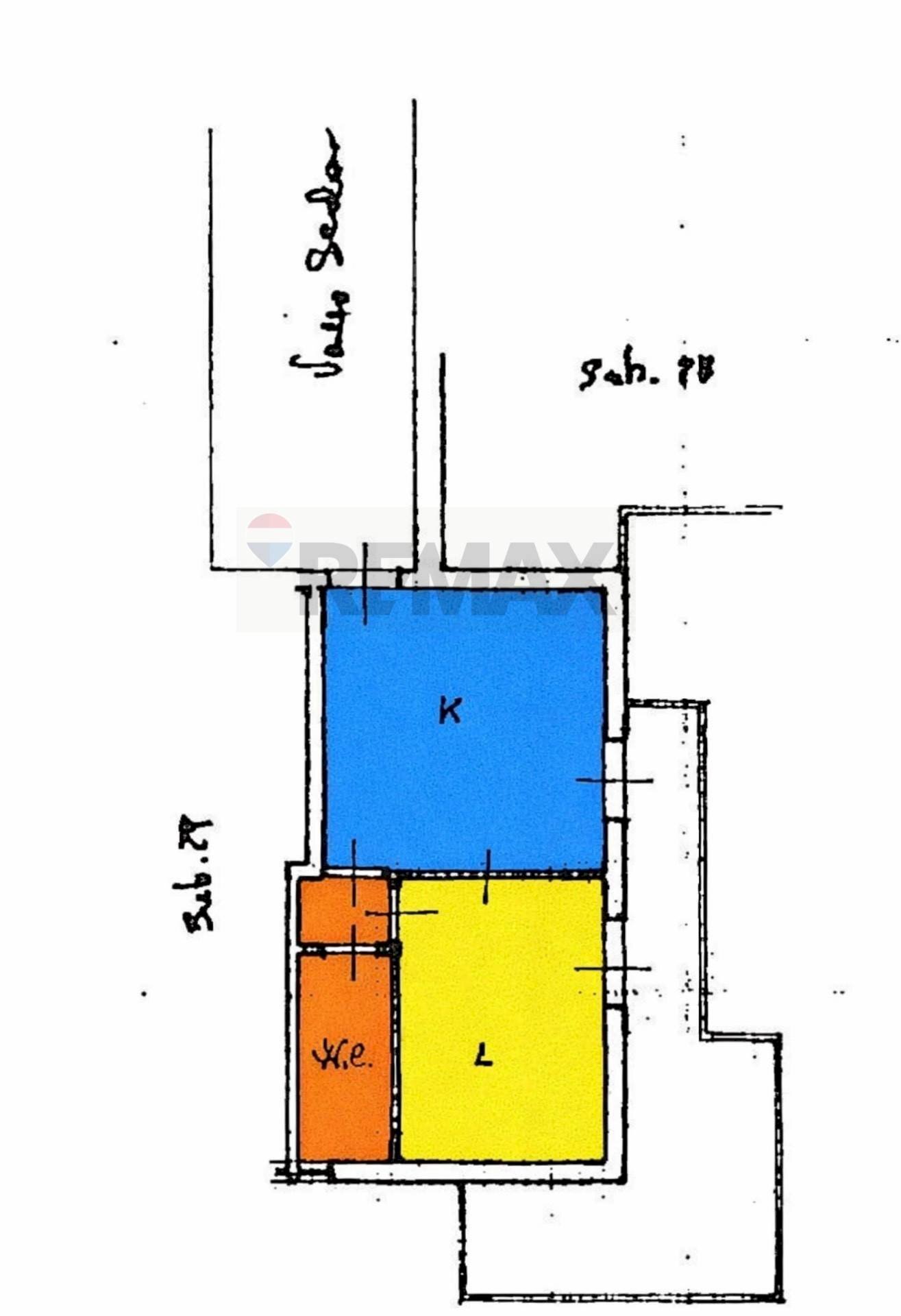 Pianta 2D - Bilocale VIA RUGGERO LEONCAVALLO, Taormina - planimetria 1
