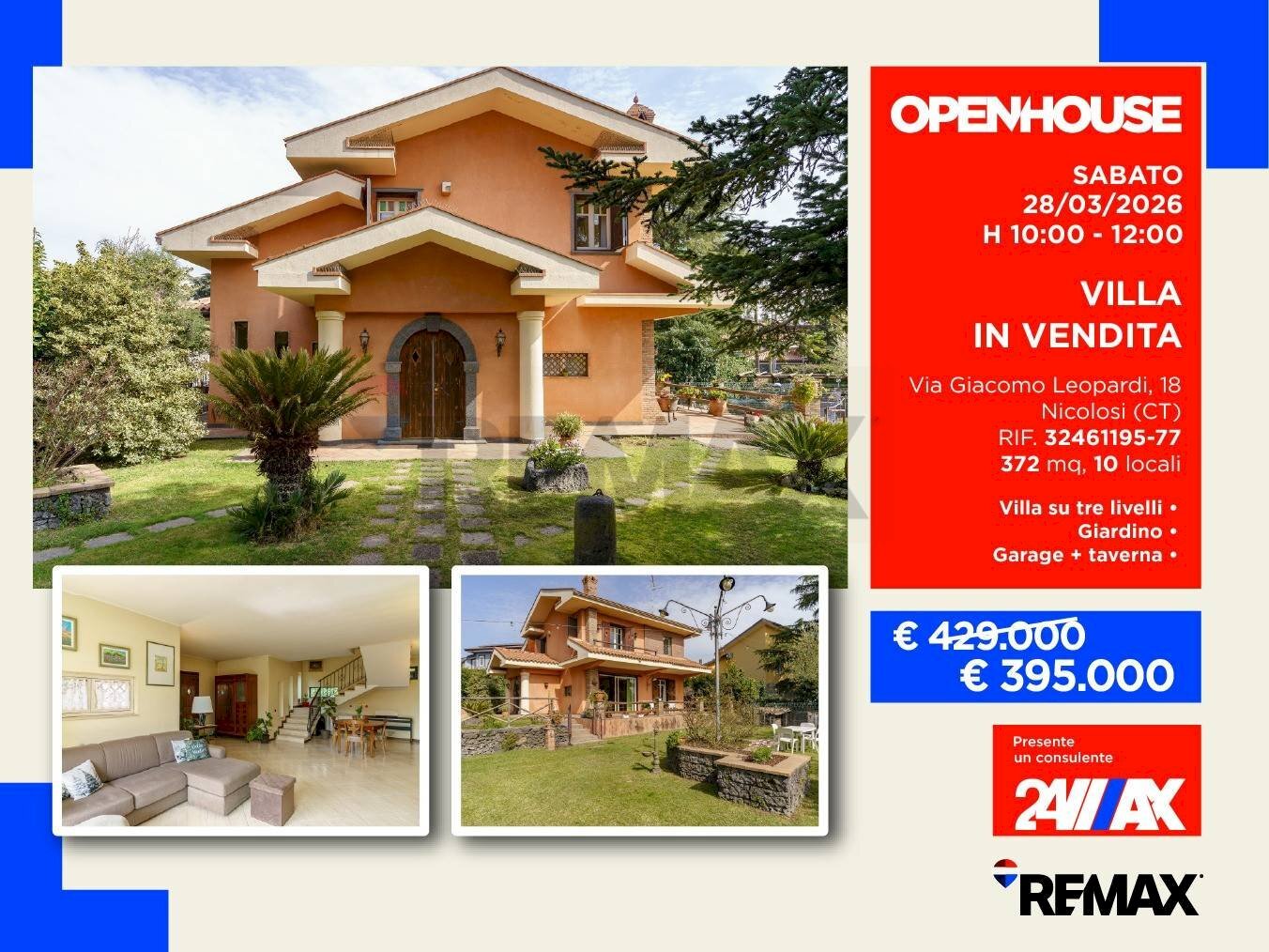 Casa all\'aperto - Villa via Giacomo Leopardi
18, Nicolosi - foto 2