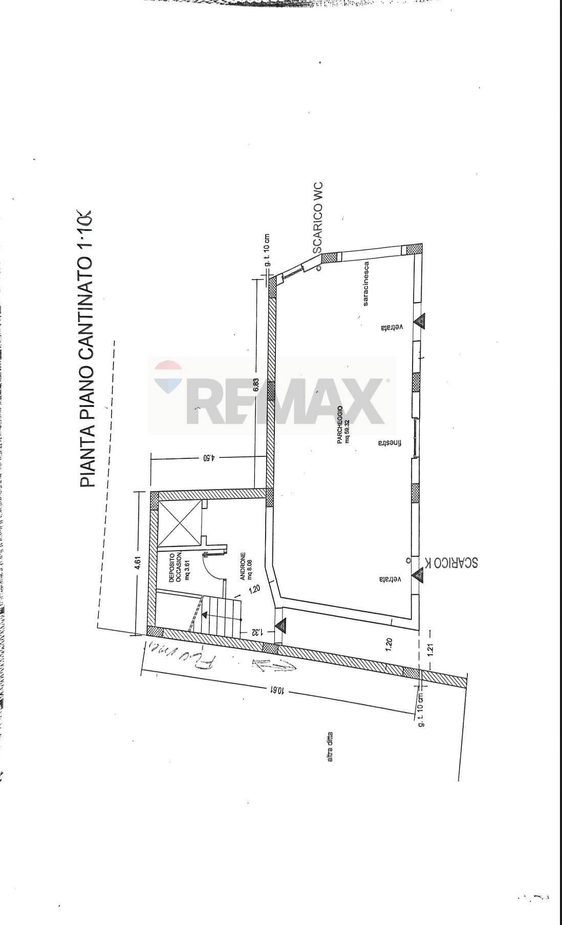 Pianta 2D - Casa indipendente Scaletta Zanclea - planimetria 1
