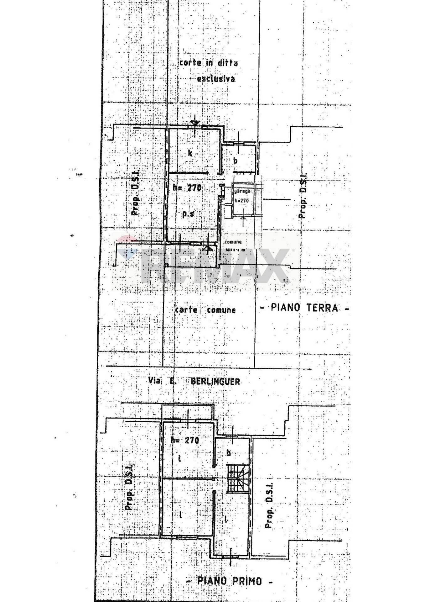 Pianta 2D - Casa semi indipendente Via Berlinguer
 
36, Fiscaglia - planimetria 1