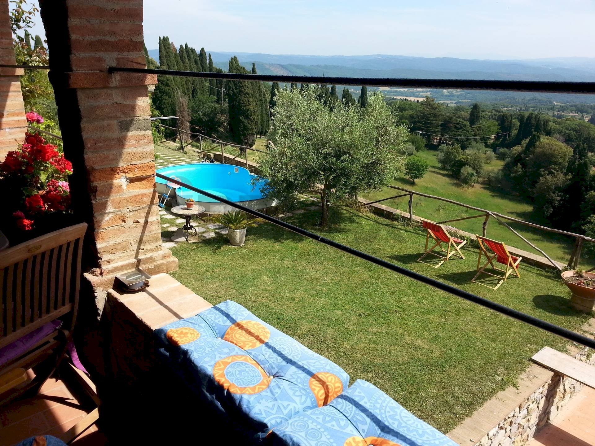 Balcone - Casa semi indipendente Monteverdi Marittimo - foto 2