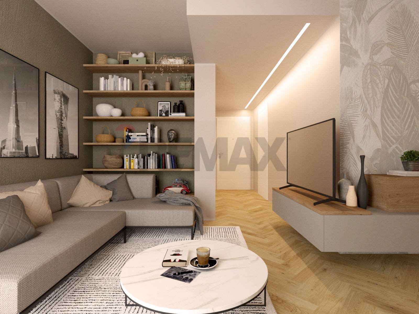 Zona giorno - Bilocale VIA CARLO PORTA
 
23, Lissone - foto 2