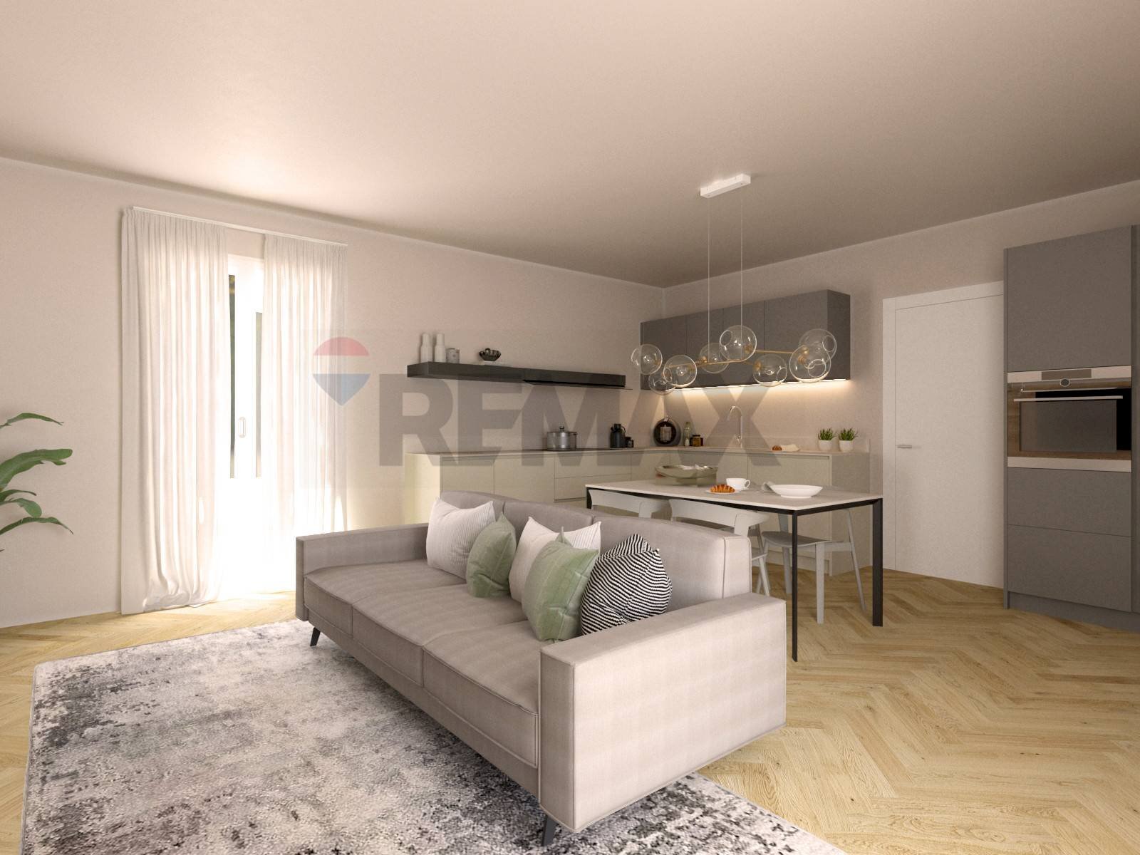 Zona giorno - Trilocale VIA CARLO PORTA
 
23, Lissone - foto 2