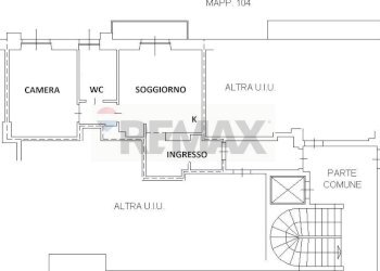 Pianta 2D - Bilocale Via Mauro Macchi
65, Milano - foto 17