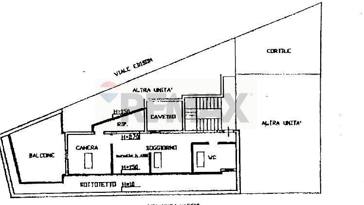 Pianta 2D - Attico via XXIV Maggio
 
116, Sesto San Giovanni - planimetria 1